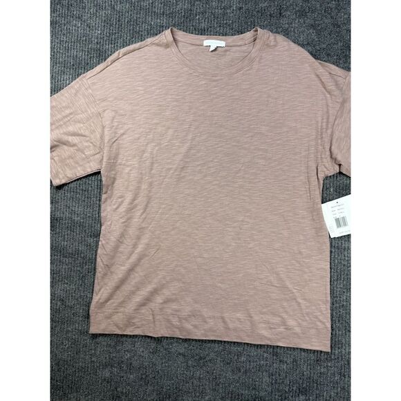 Beyond Yoga Tops - Beyond Yoga Shirt Womens Small Signature Easy On Me Tee NWT Mauve Athleisure
